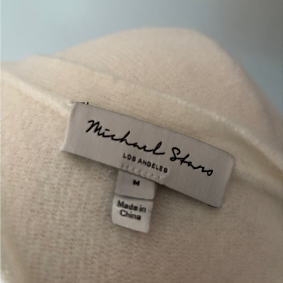 NWOT Women's Ivory Cardigan Sweater - Picture 3 of 4